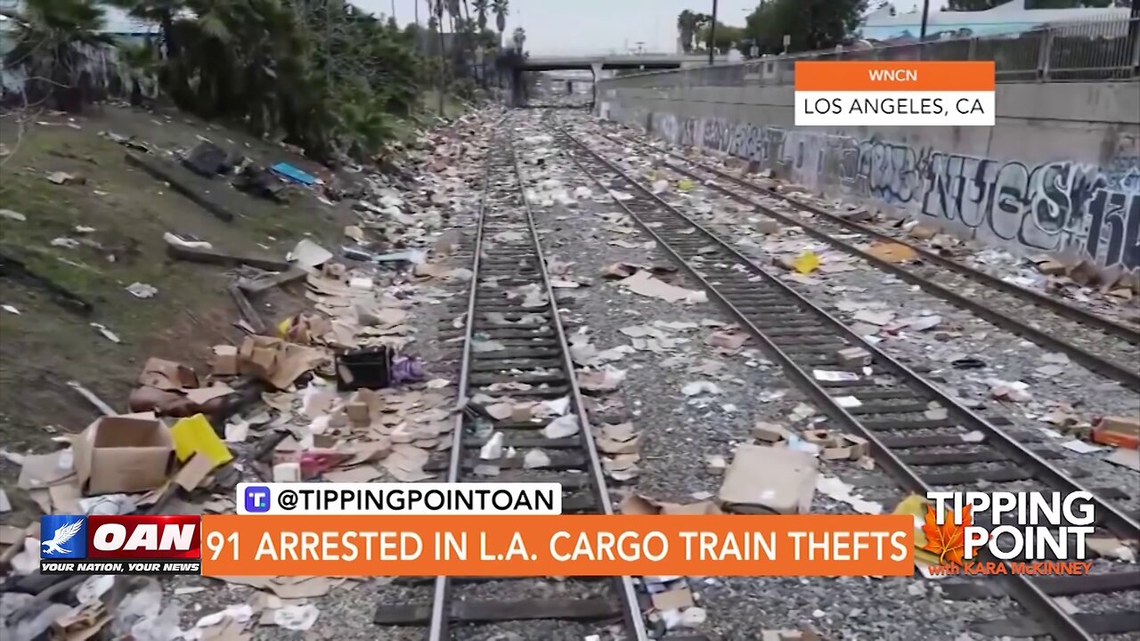 Tipping Point - 91 Arrested in L.A. Cargo Train Thefts