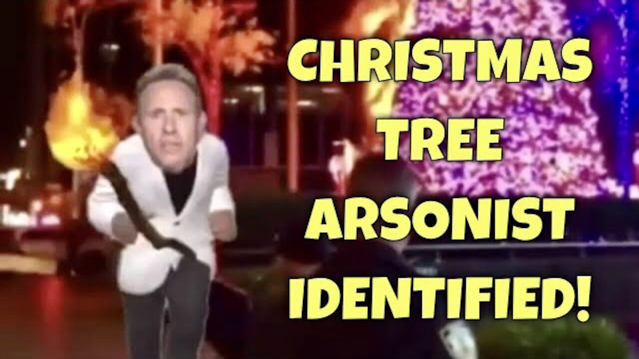 BREAKING: Video Surfaces of XMAS Tree Arsonist in NYC - Run FREDO, run!