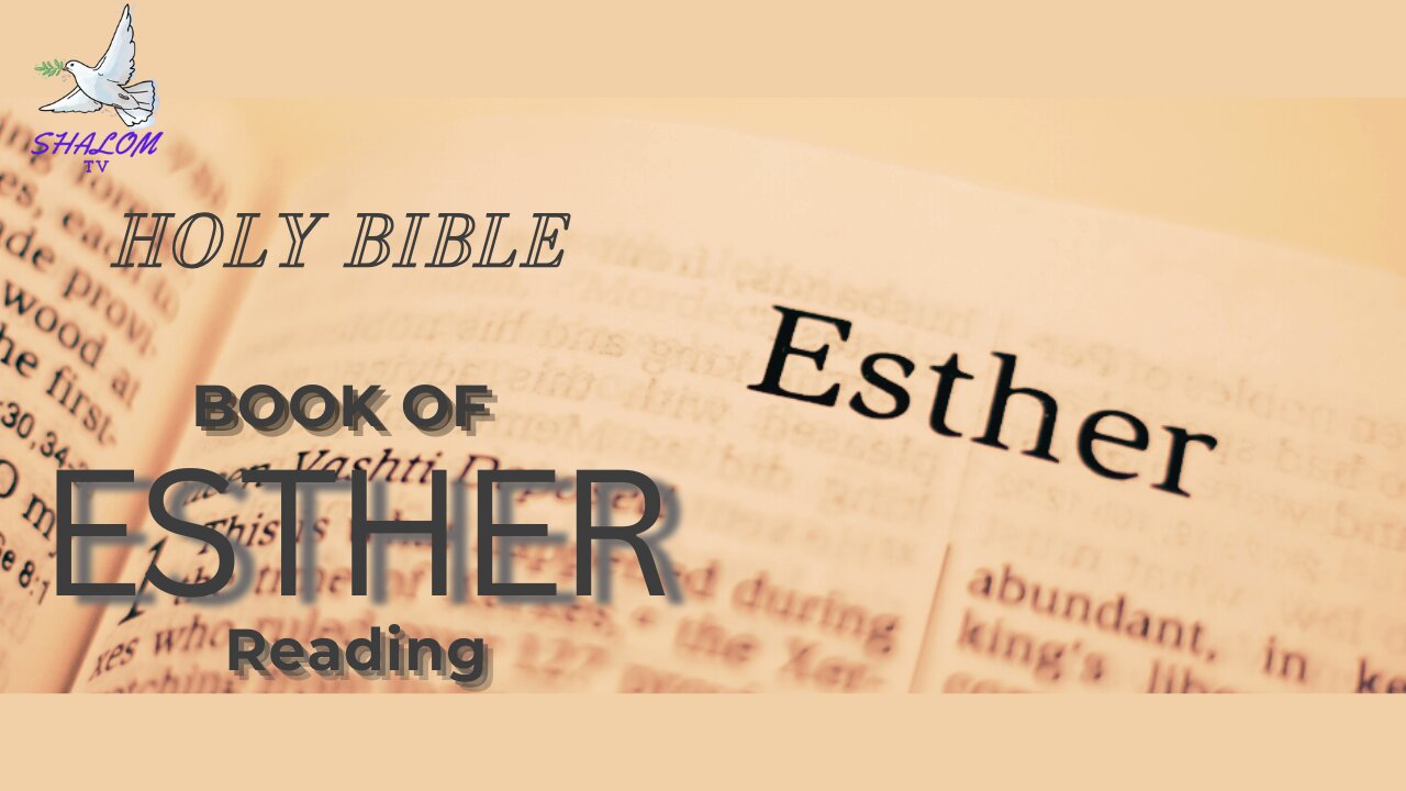 Complete Reading of Book Of ESTHER (NIV) | HOLY BIBLE