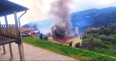 Dumnezeu trimite avertismente către Athos și întreaga Grecie