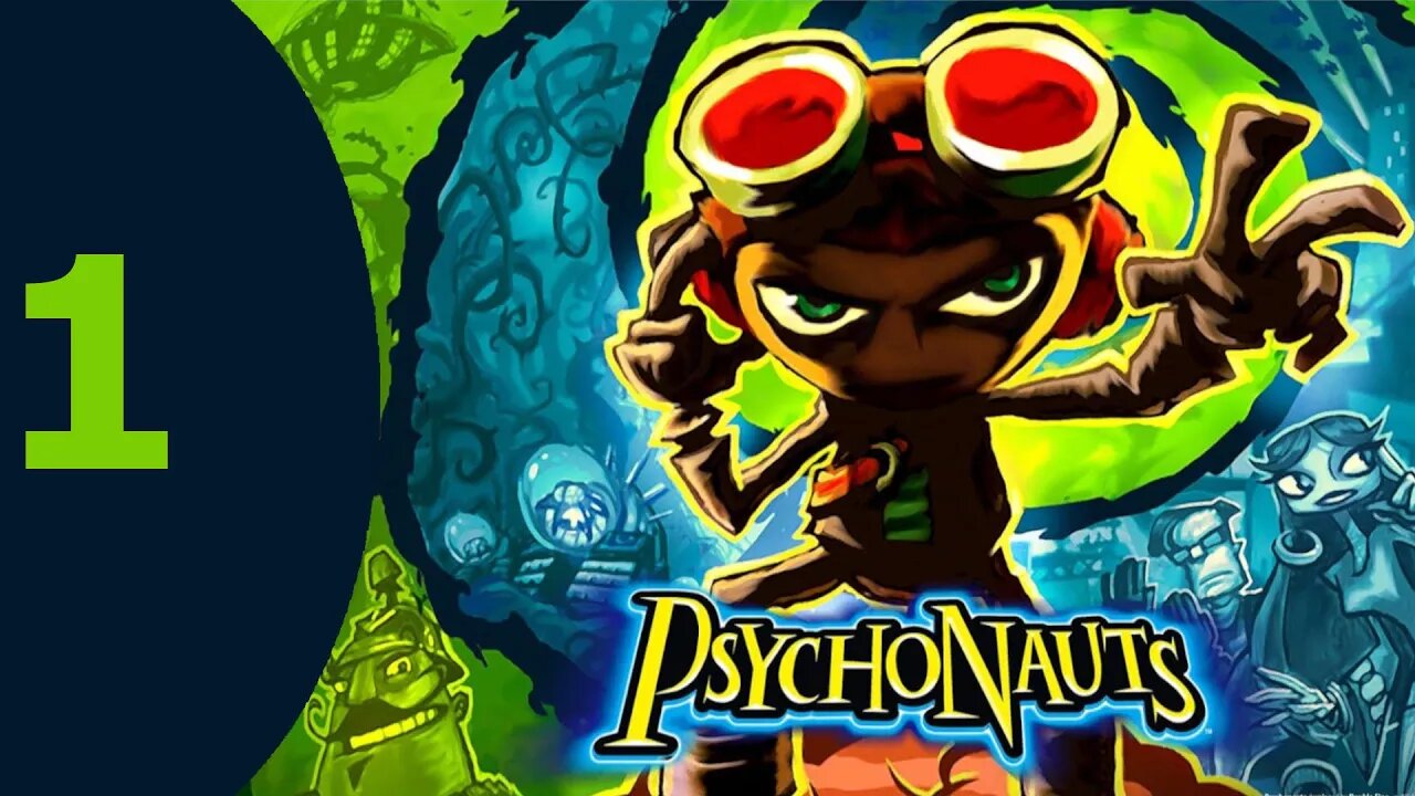 Psychonauts playthrough pt1 - A Classic I've Never Played!!
