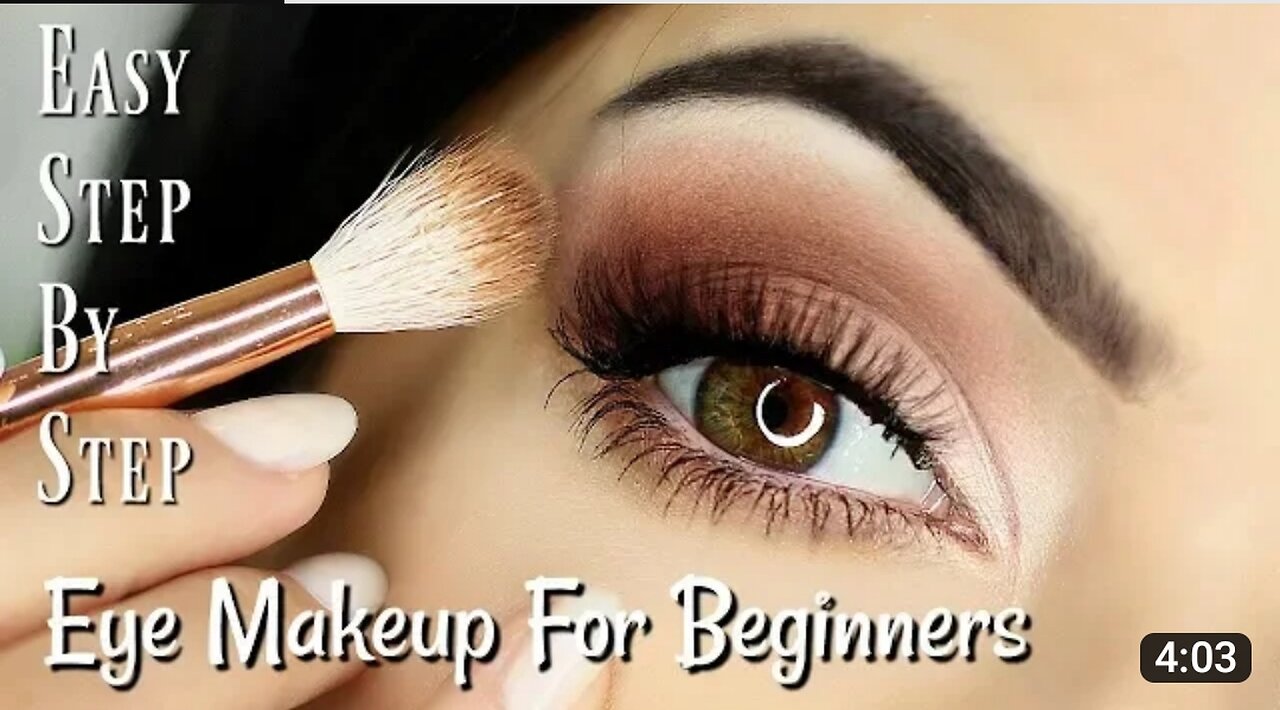 Beginners Eye Makeup Tutorial _ Parts of the Eye _ How To Apply Eyeshadow