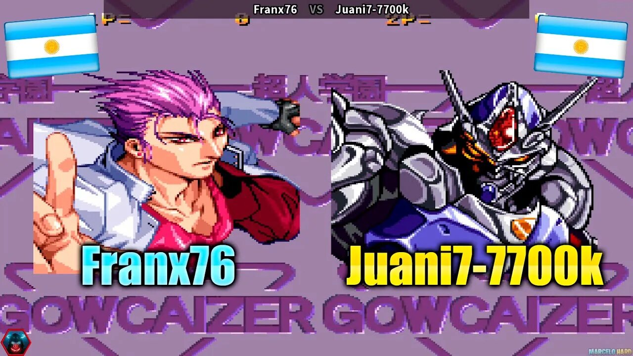 Voltage Fighter: Gowcaizer (Franx76 Vs. Juani7-7700k) [Argentina Vs. Argentina]