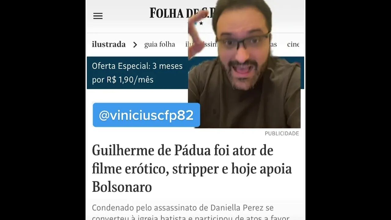 REVOLTANTE! Imprensa segue associando nas manchetes criminosos ao Bolsonaro