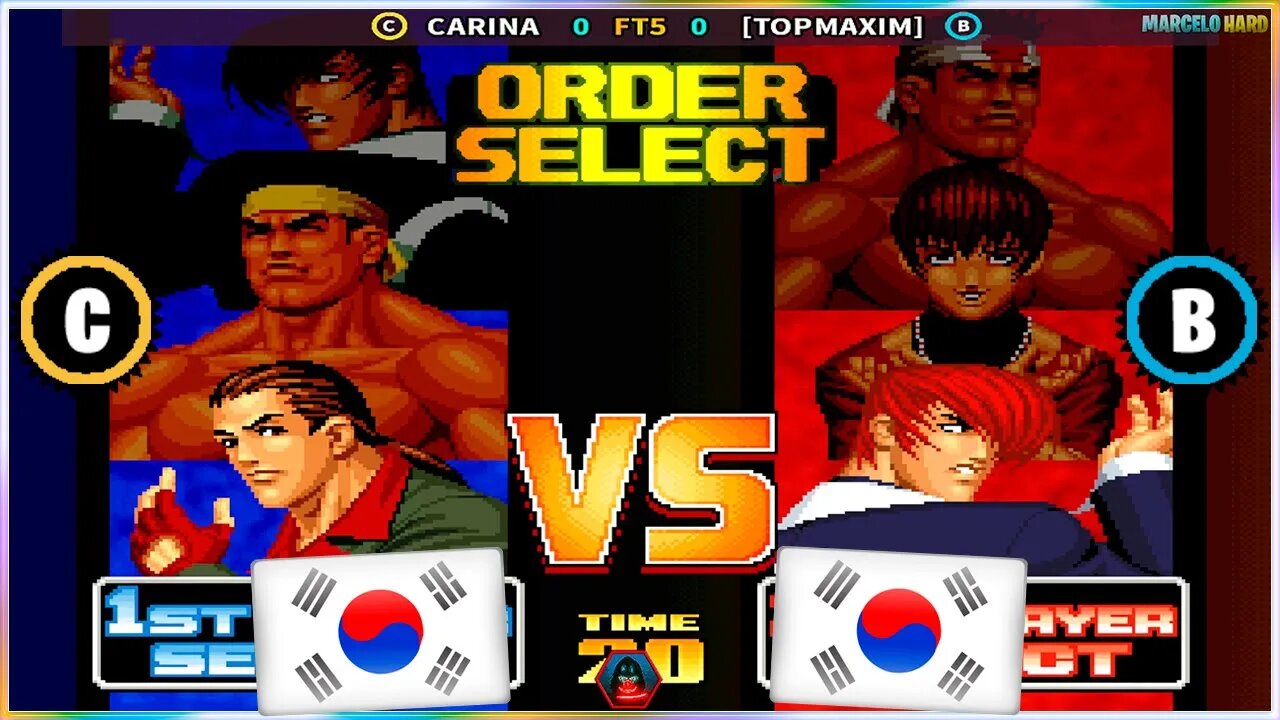 The King of Fighters '98 (CARINA Vs. [TOPMAXIM]) [South Korea Vs. South Korea]