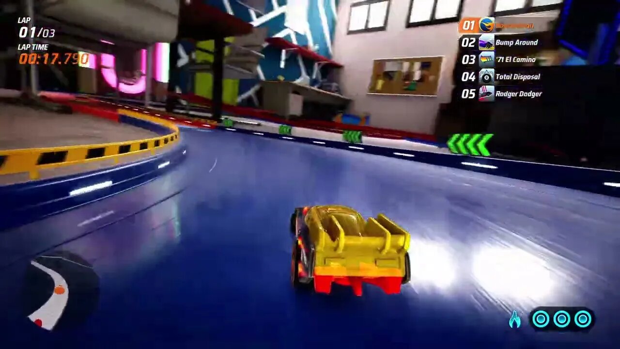 Hot Wheels Unleashed - Battle of Giants - Crossroads Basement Track