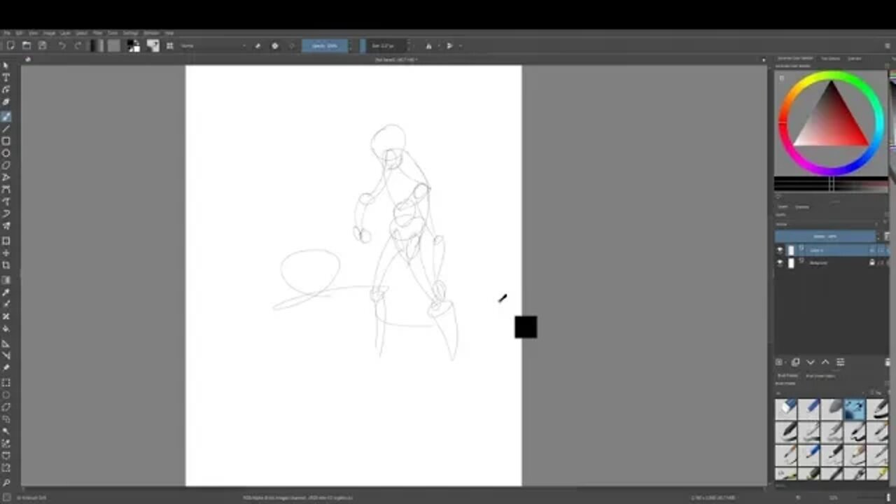 Just Some Drawing | Steins;Gate Stream 001