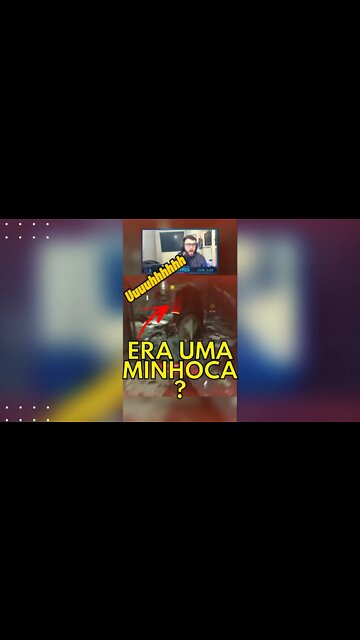 Tinha uma minhoca aqui mas não era uma minhoca !?!?!
