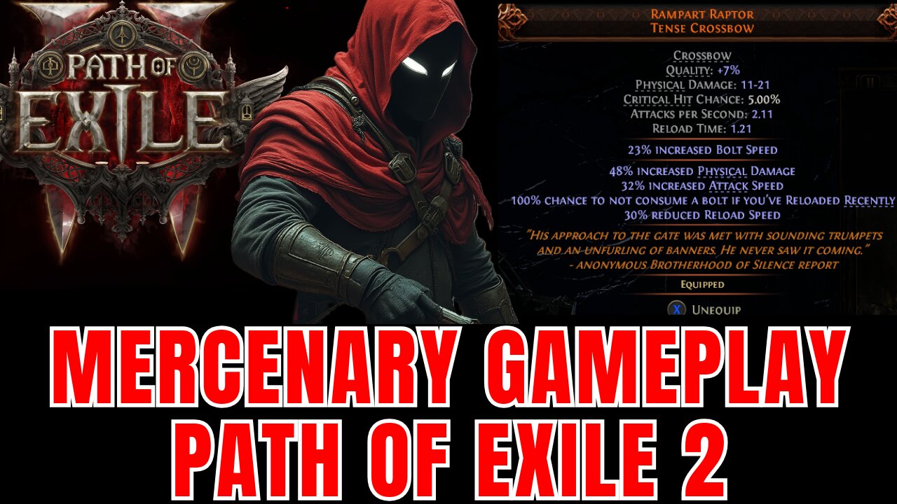 Mercenary Gameplay | Path of Exile 2