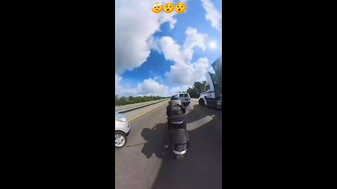 motorcycle accident caught on video