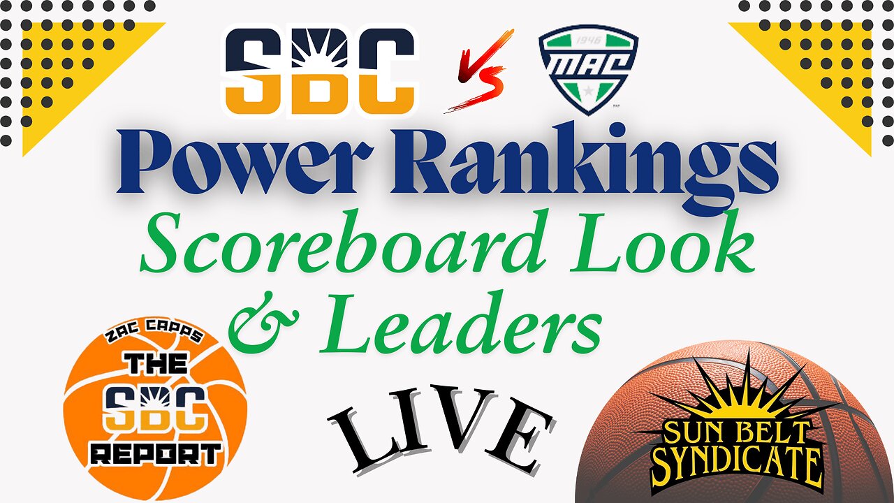 Round Ball Round Up - MAC vs SB & Wrapping Up the Action So Far