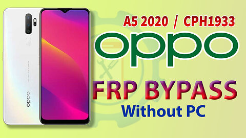 Oppo A5 2020 (cph1933) FRP Bypass Without PC | A5 Google Account Bypass 2022