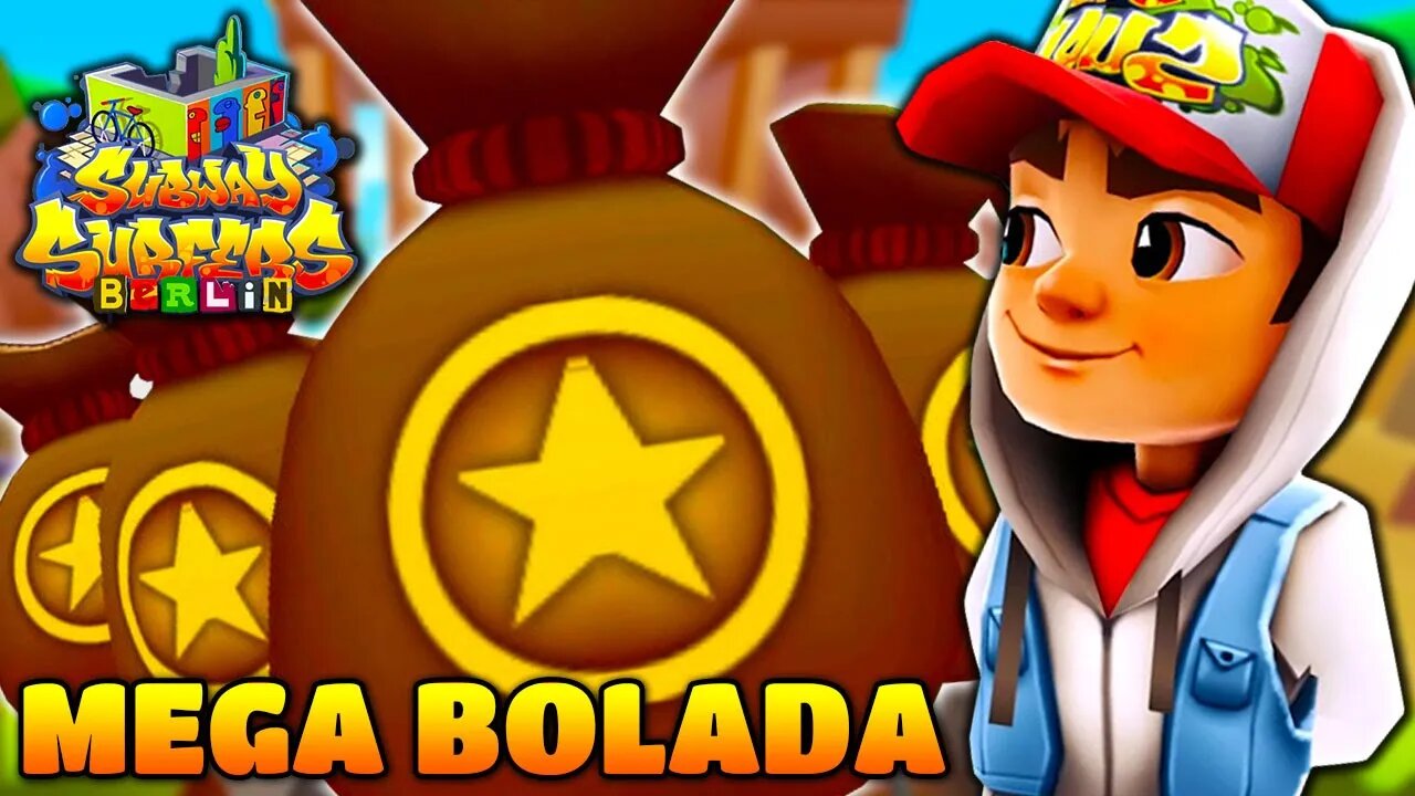 Ganhando Mega Bolada no Subway Surfers Berlim 2021