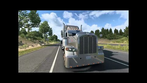 BALA DE PRATA BOTANDO PRESSÃO NO PETERBILD AMERICAN TRUCK SIMULATOR 1.42