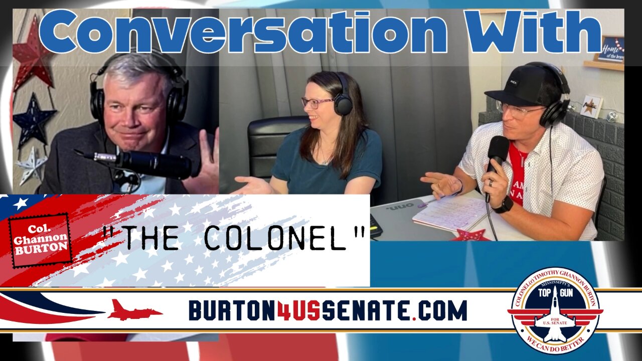 Strategy talk-with Col. Ghannon Burton #mississippi #republican #primaries #2024