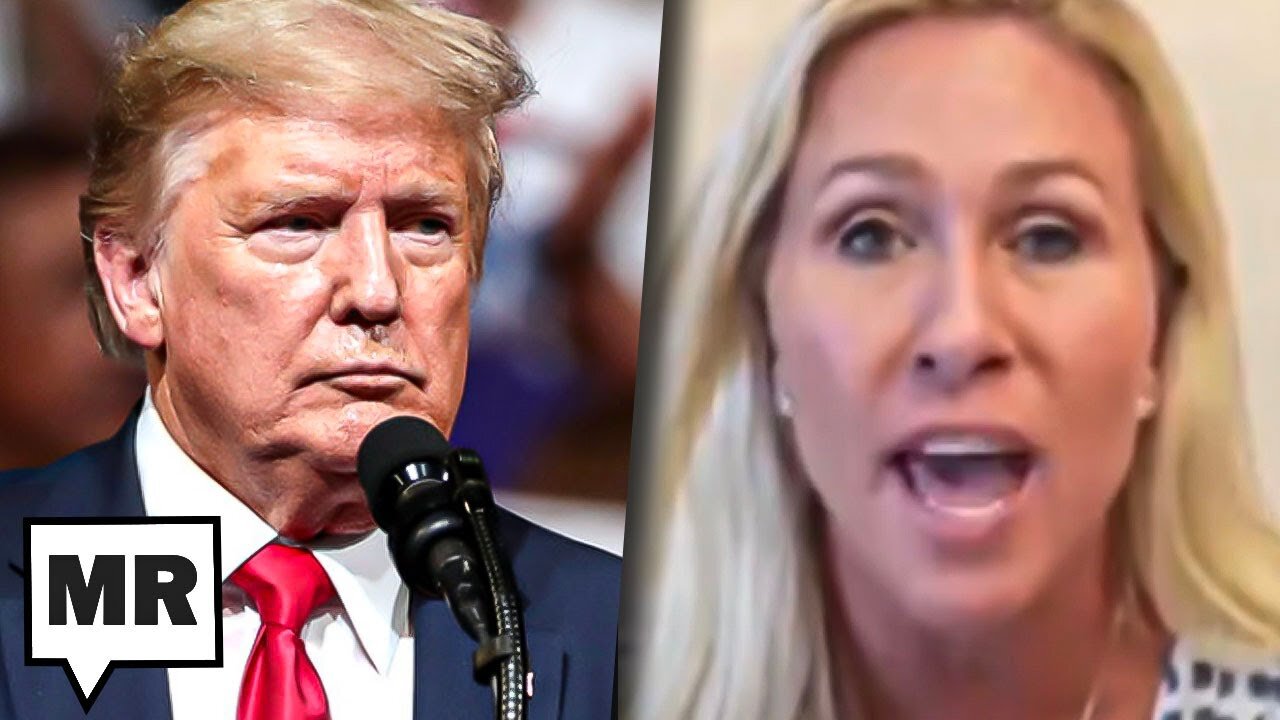 Trump Ghosts MTG And She Gets Desperate