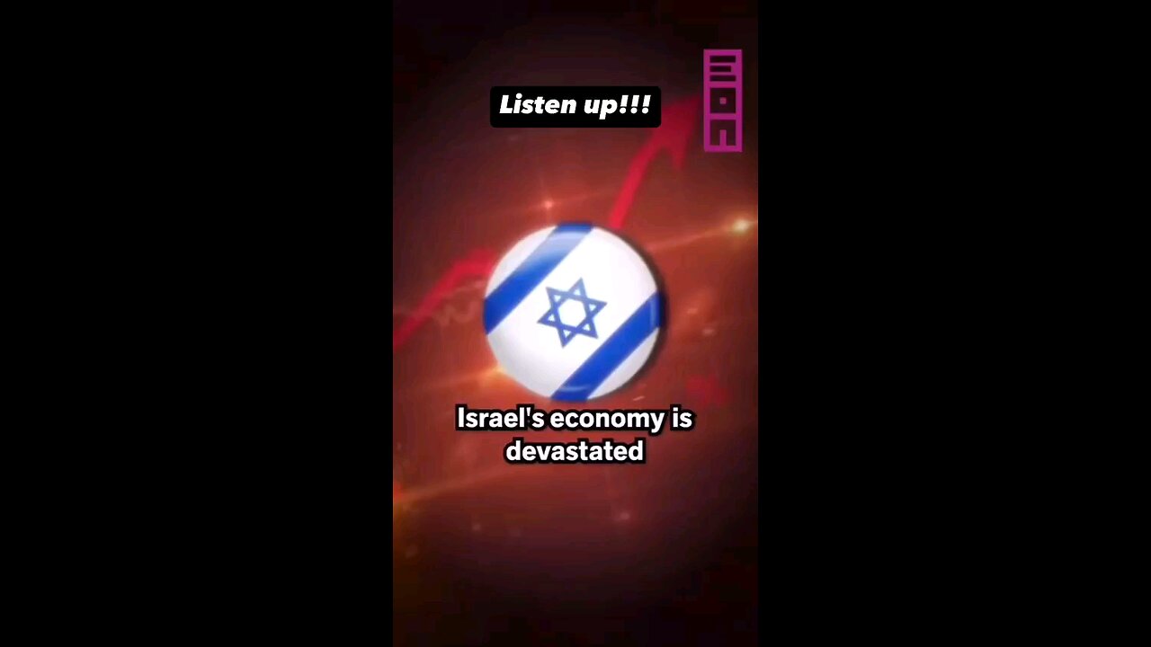 More Proof of Israel's Economy FALLING APART!