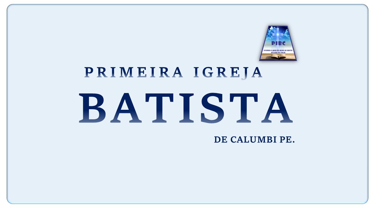 JESUS ViVE, REINA E VOLTARÁ TEXTO AP 1: 9 – 19. Pastor José Erivan.