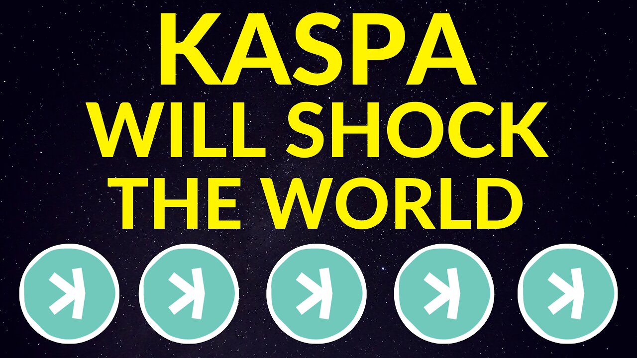 KASPA Will Shock the World…Here’s Why! | KAS Price Prediction