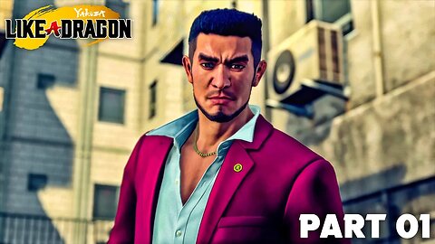 YAKUZA LIKE A DRAGON Gameplay Walkthrough Part 1 - INTRO (PS5)