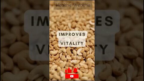 cashew benefits || Healthie Wealthie