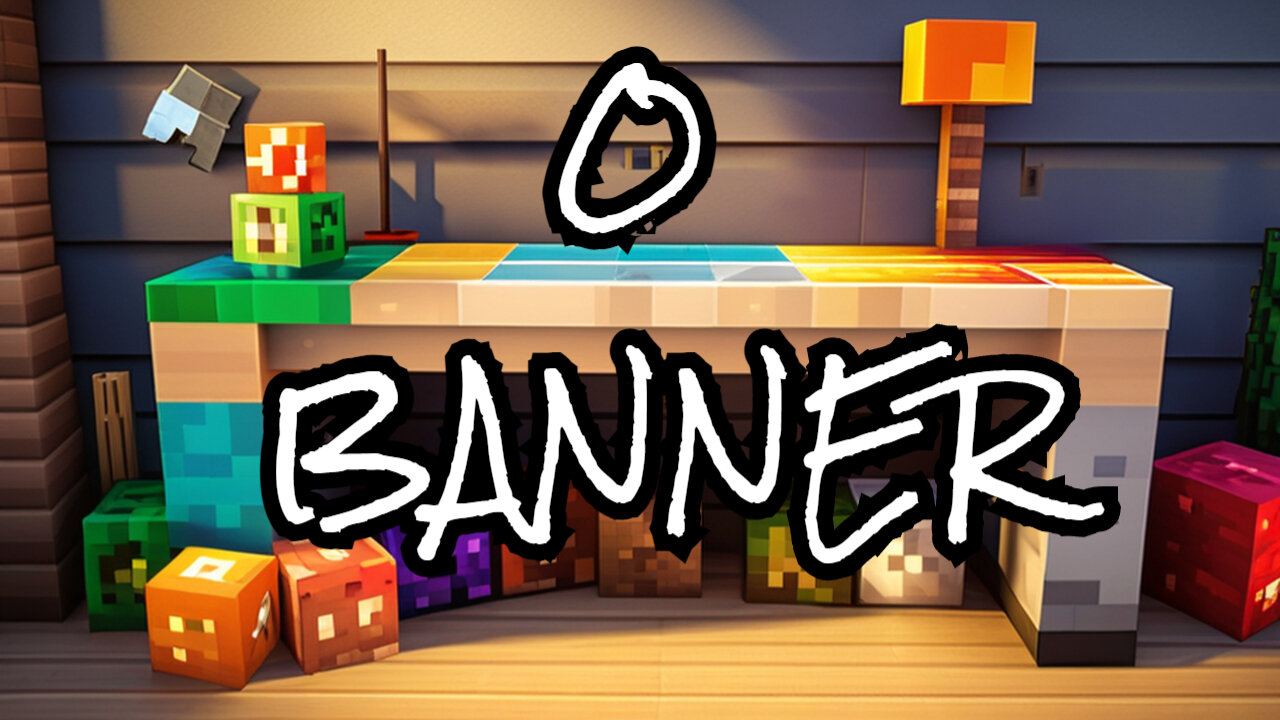 How To Make The Letter O Banner In Minecraft