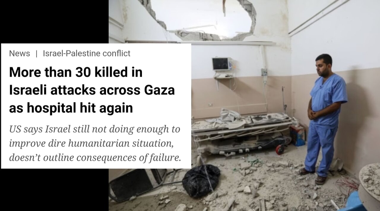Kamal Adwan hospital hit again by Israel