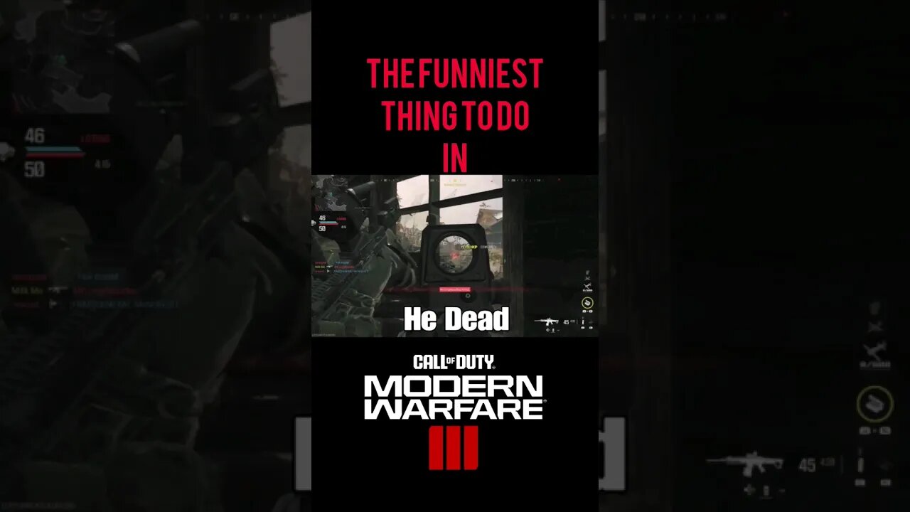 Funniest Thing To Do On MW3 #juggernaut #callofduty #modernwarfareiii #mw3 #gaming #cod #funny