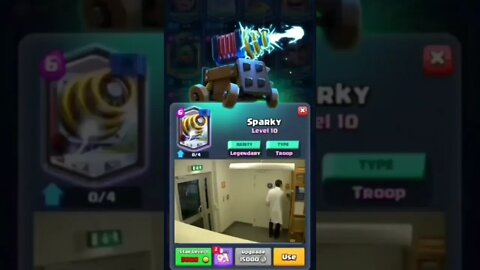 Sparky clash royale #shorts #clashroyal #clash #clashroyale #royale #supercell