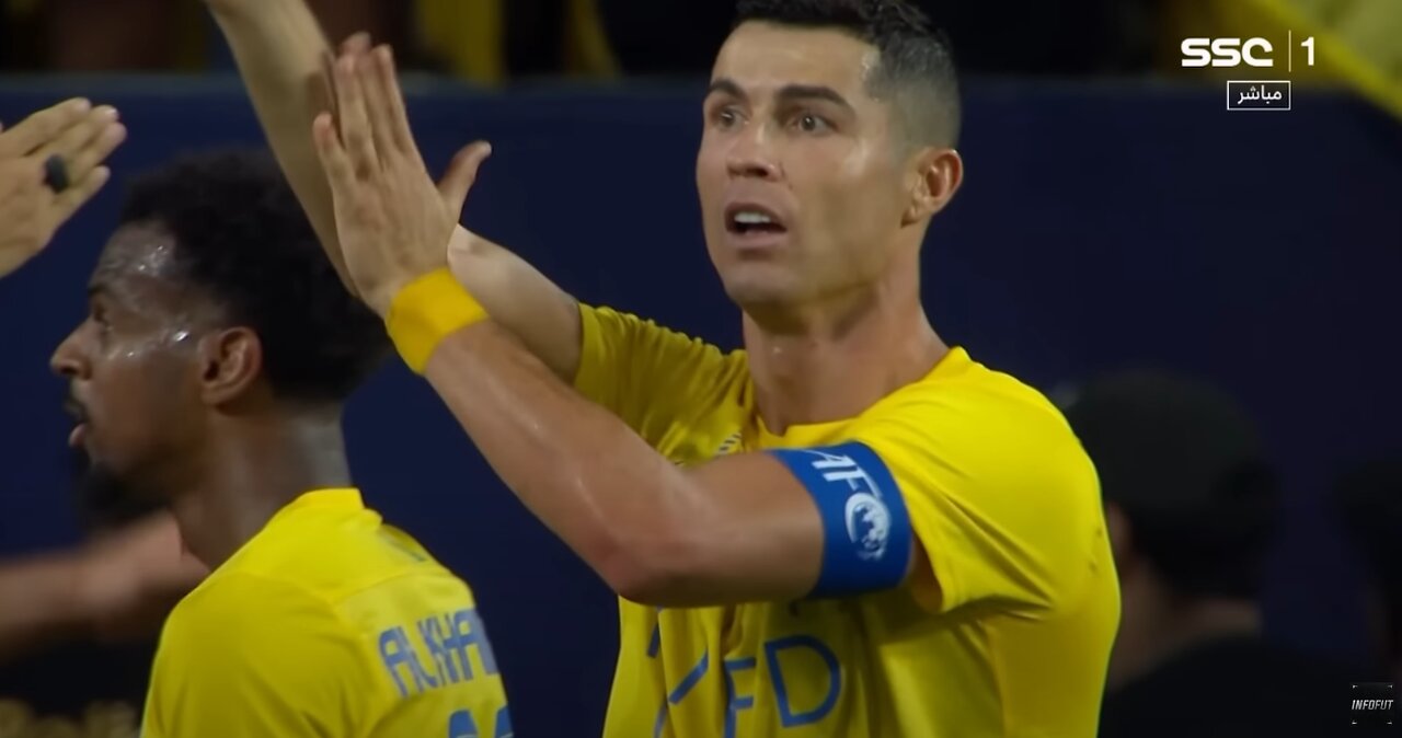 CR7 FIGHT WITH REFEREE 🔥 Al Nassr vs Shabab Al Ahli 4-2 | All Goals & Highlights | AFC Champions