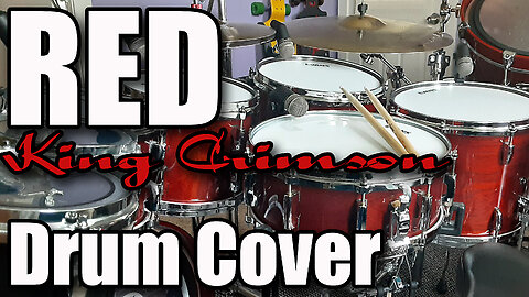 King Crimson Drum Cover - Red