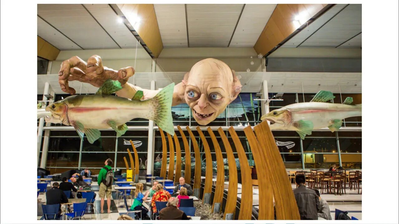 Gollum Returns To New Zealand