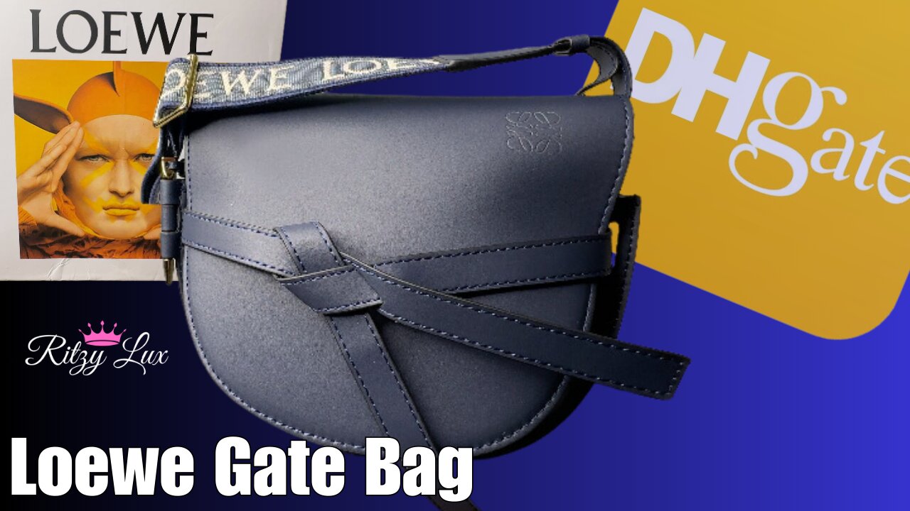 DHGATE LOEWE GATE BAG REVIEW W/ LINK IN BIO