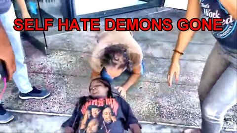 DEMONS OF SELF HATE ARE SLAIN & CAST OUT