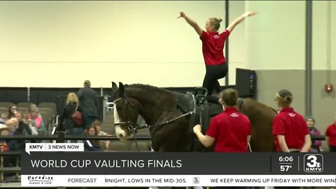 Equestrian Vaulting USA demonstrates sports in Omaha