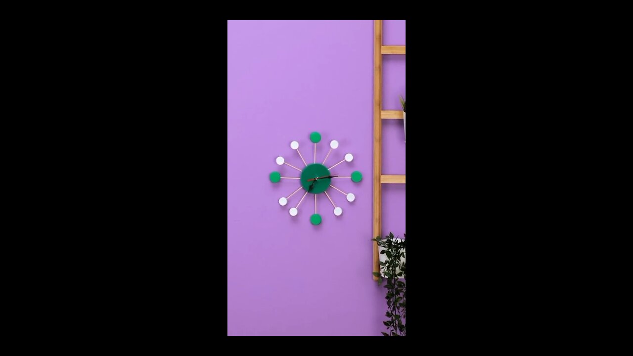 Wall clock form wastage