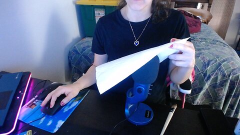 ASMR Rubbing Paper Towel Over Padded Microphone