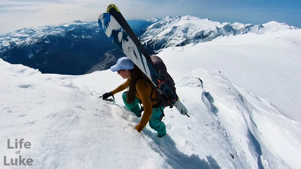 Elaho Icecap Unnamed peak and fun spring corn snow