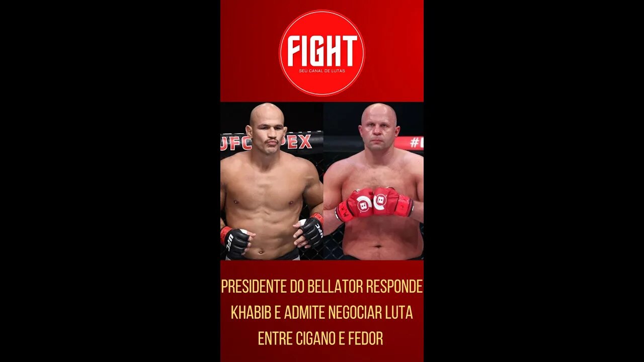 Presidente do Bellator admite negociar luta entre Cigano e Fedor