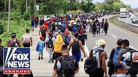 Migrant caravan from Mexico flooding to US border before Trump takes office