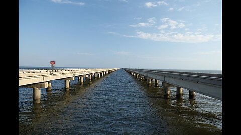 The Lake Pontchartrain Causeway Dec-2023