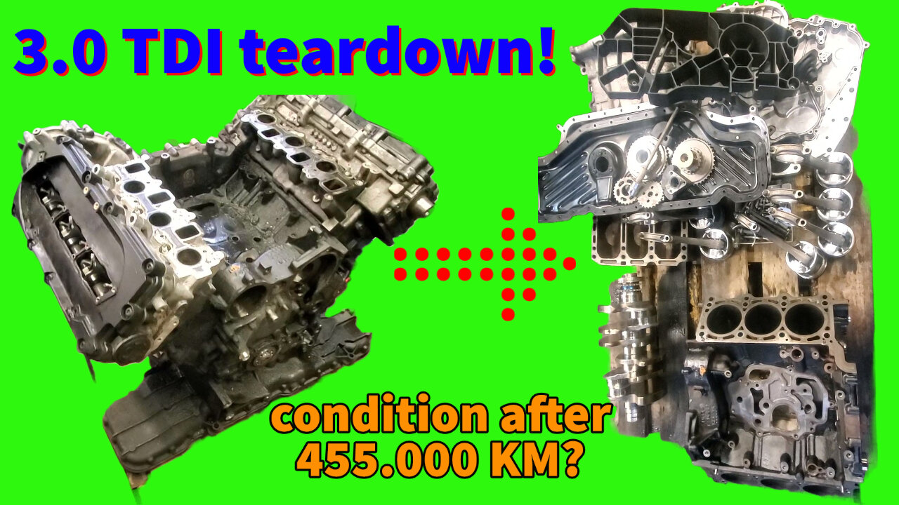 3.0 TDI Teardown 455.000km how is the inside condition after 455 thousand kilometers?!