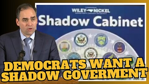 Democrat From NC is Calling for a SHADOW CABINET. Is this Sedition?