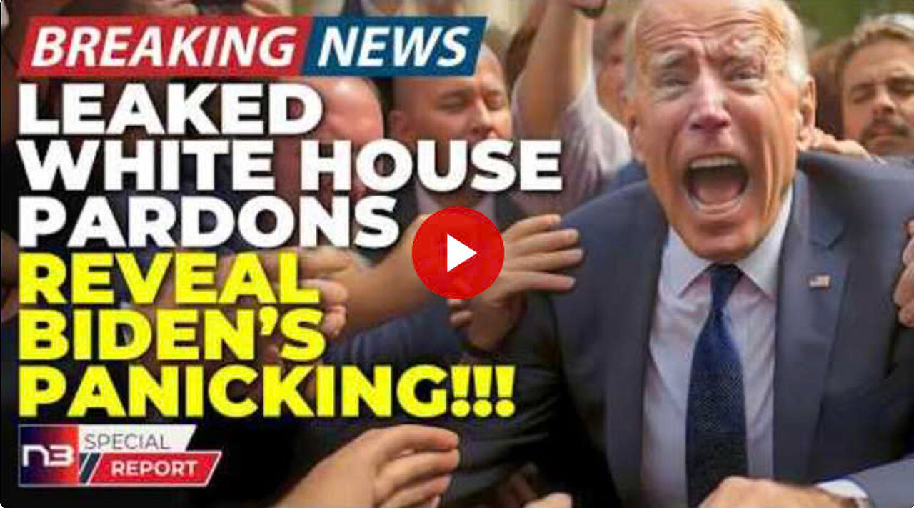 🚨BREAKING: Biden's About To Pardon EVERYONE And The List Of Names Will Make Your Jaw Literally DRO..