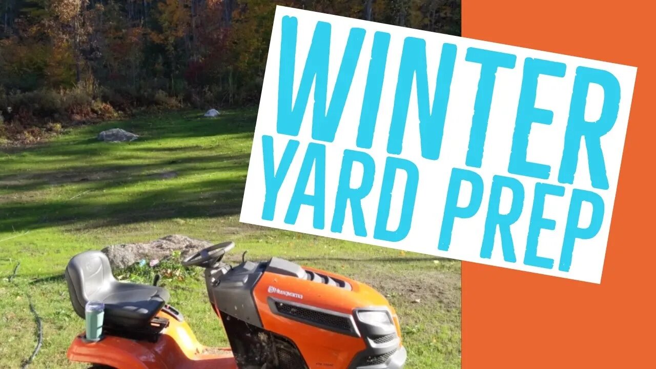 Preparing the Yard for Winter