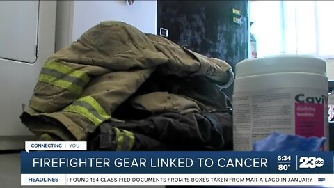 Firefighter gear linked to Cancer