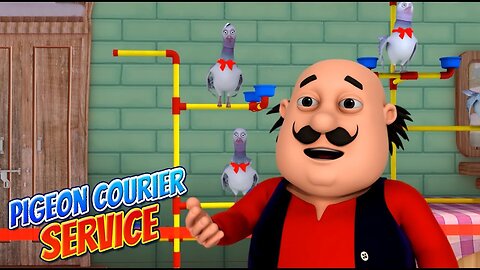 Motu Patlu in Hindi | मोटू पतलू | Hindi Cartoon | Pigeon Courier Service