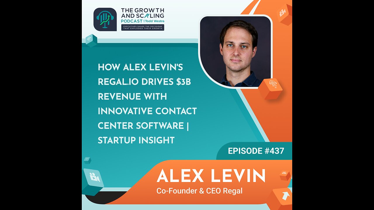 Ep#437 Alex Levin: How to Drives $3B Revenue with Innovative Contact Center Software