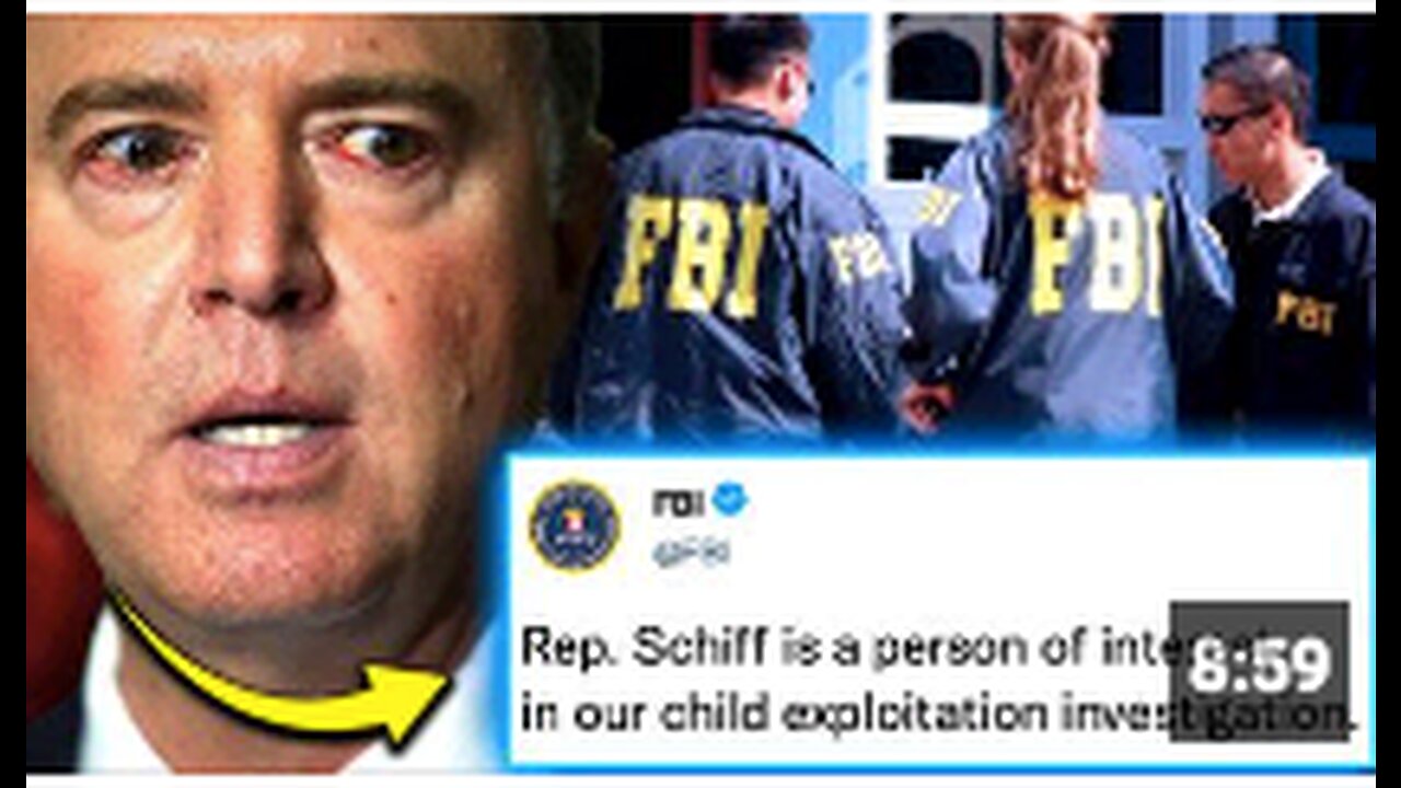 Adam Schiff Named As 'Person of Interest' in VIP Child Sex Ring Investigation