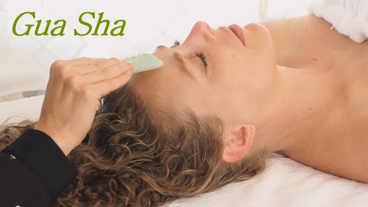 Ultra Relaxing Facial Massage with Gua Sha ♥ Enhance Your Natural Beauty, Skin Care Products & Tips